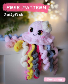 Free Crochet Jellyfish Pattern!