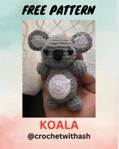 Free Crochet Koala Pattern!