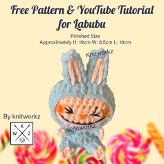 Free Crochet Labubu Pattern & Video Tutorial