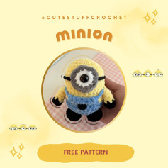Free Crochet Minion Pattern