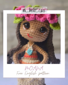 Free Crochet Moana Pattern Chart