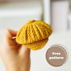 Free Crochet Newsboy Cap Pattern