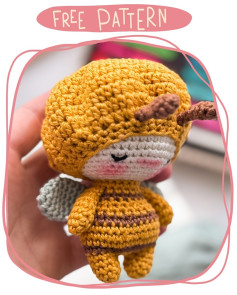 Free Crochet Pattern: Adorable Amigurumi Bee