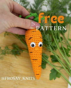 Free Crochet Pattern: Adorable Amigurumi Carrot
