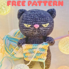 Free Crochet Pattern: Adorable Amigurumi Cat
