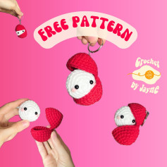 Free Crochet Pattern: Adorable Amigurumi Keychain