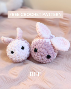 Free Crochet Pattern: Adorable Bee and Bunny Amigurumi