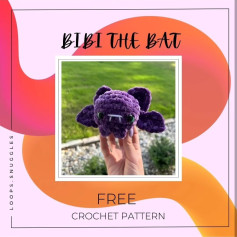 Free Crochet Pattern: Adorable Bibi the Bat