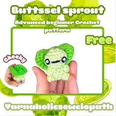 Free Crochet Pattern: Adorable Brussels Sprout Amigurumi