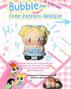 Free Crochet Pattern: Adorable Bubble Amigurumi