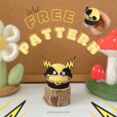 Free Crochet Pattern: Adorable Bumble Amigurumi
