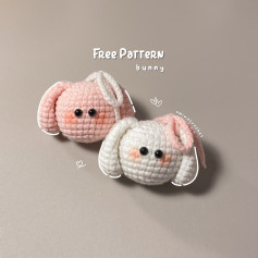 Free Crochet Pattern: Adorable Bunny Amigurumi Another free pattern for youuuu heheh 🥳