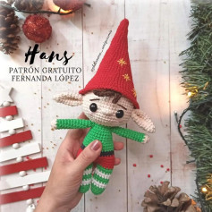 Free Crochet Pattern: Adorable Christmas Elf