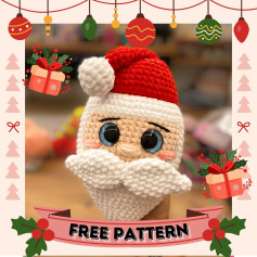 Free Crochet Pattern: Adorable Christmas Santa