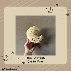 Free Crochet Pattern: Adorable Cuddle Moon