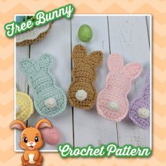 Free Crochet Pattern: Adorable Easter Bunnies
