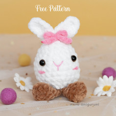 Free Crochet Pattern: Adorable Easter Bunny Amigurumi