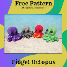 Free Crochet Pattern: Adorable Fidget Octopus