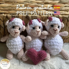 Free Crochet Pattern: Adorable Fluffy Lambs