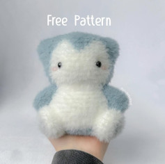 Free Crochet Pattern: Adorable Fluffy Penguin Amigurumi