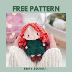 Free Crochet Pattern: Adorable Girl Amigurumi