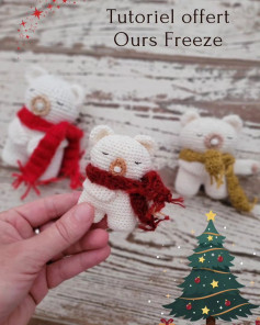 Free Crochet Pattern: Adorable Holiday Bears