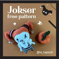 Free Crochet Pattern: Adorable Joker Amigurumi