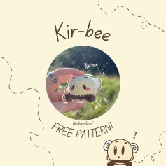 Free Crochet Pattern: Adorable Kir-bee Amigurumi