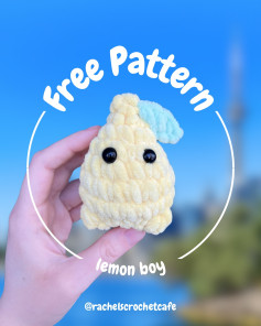 Free Crochet Pattern: Adorable Lemon Boy Amigurumi