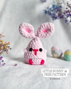 Free Crochet Pattern: Adorable Little Bunny