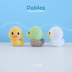 Free Crochet Pattern: Adorable Little Ducklings