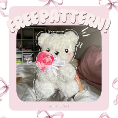 Free Crochet Pattern: Adorable Lollipop Bear