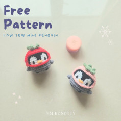 Free Crochet Pattern: Adorable Mini Penguin Amigurumi