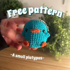 Free Crochet Pattern: Adorable Mini Platypus