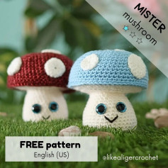 Free Crochet Pattern: Adorable Mister Mushroom Amigurumi