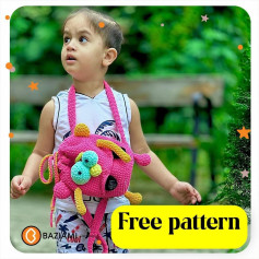 Free Crochet Pattern: Adorable Monster Backpack for Kids
