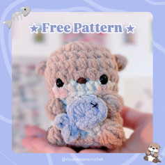 Free Crochet Pattern: Adorable Otter Amigurumi