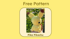Free Crochet Pattern: Adorable Pika Pikachu