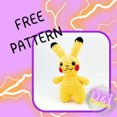 Free Crochet Pattern: Adorable Pikachu Amigurumi