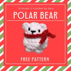 Free Crochet Pattern: Adorable Polar Bear