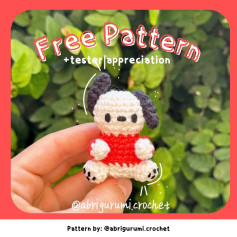 Free Crochet Pattern: Adorable Puppy Amigurumi Finally