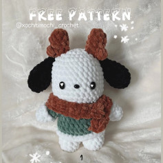 Free Crochet Pattern: Adorable Puppy Amigurumi