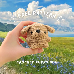 Free Crochet Pattern: Adorable Puppy Dog