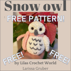 Free Crochet Pattern: Adorable Snow Owl