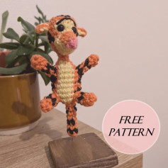 Free Crochet Pattern: Adorable Tigger Amigurumi Free pattern