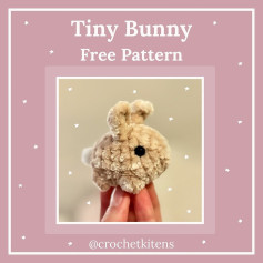 Free Crochet Pattern: Adorable Tiny Bunny