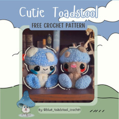 Free Crochet Pattern: Adorable Toadstool Amigurumi