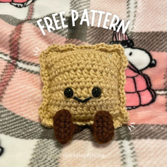 Free Crochet Pattern: Adorable Toasty Amigurumi