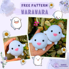 Free Crochet Pattern: Adorable Warawara Amigurumi