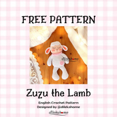 Free Crochet Pattern: Adorable Zuzu the Lamb